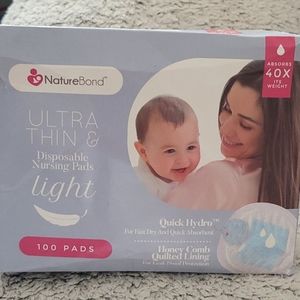 100ct Nature Bond Disposable Nursing Pads
